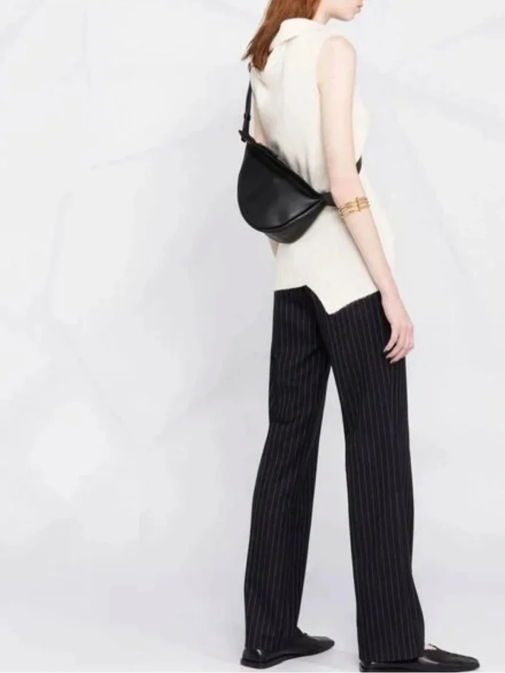 The Row Slouchy Banana Bag in Smooth Calfskin - Picture 16 of 16